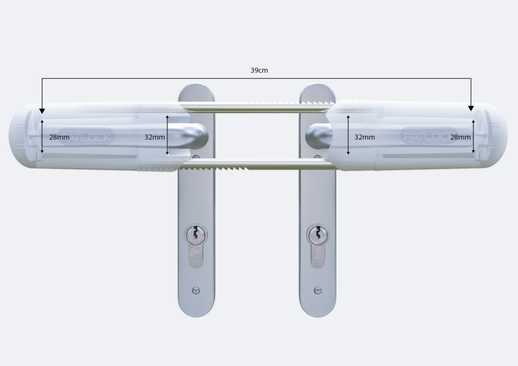 Dimensions of patlock